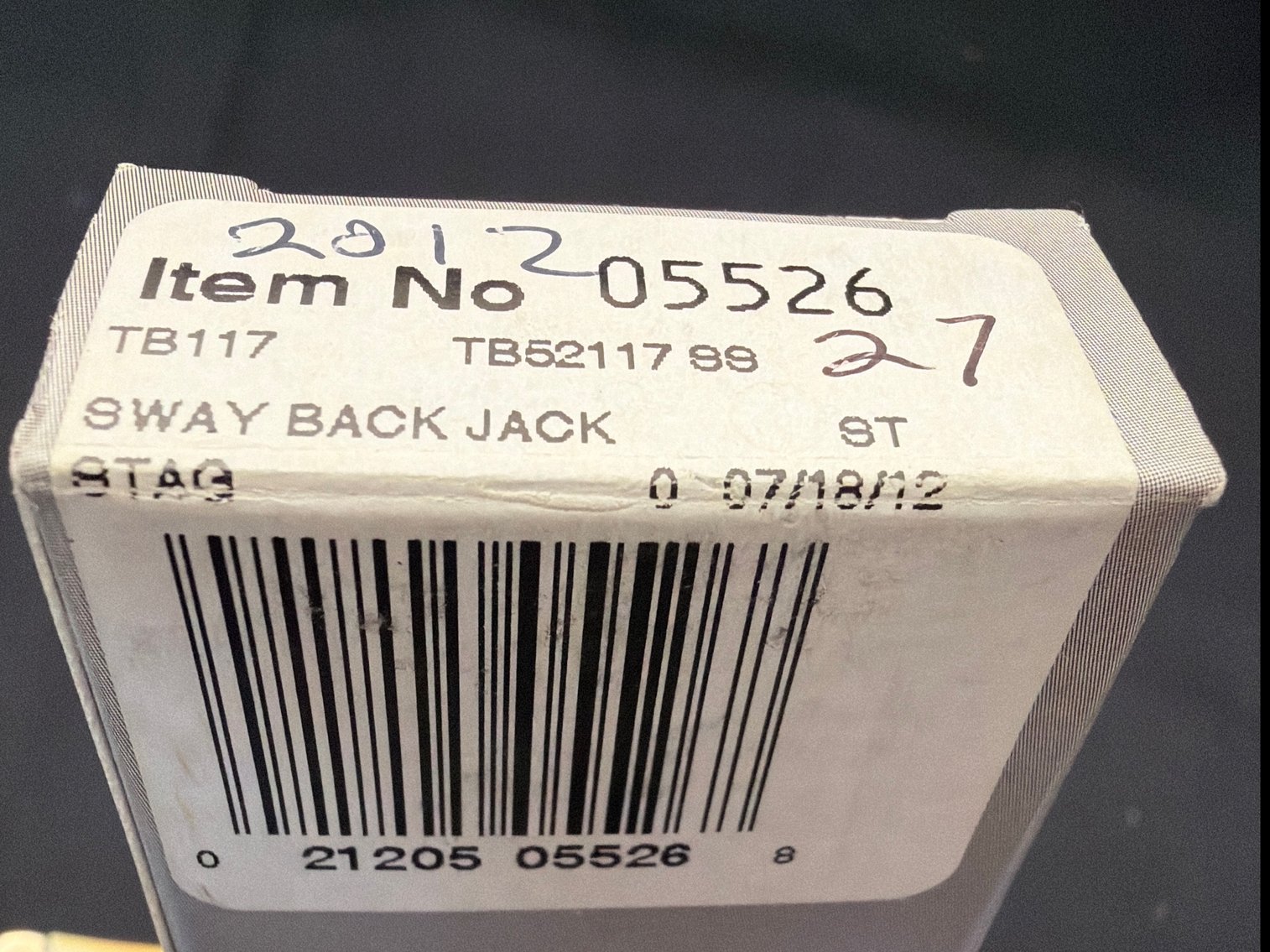 Image for Case Sway Back Jack Stag