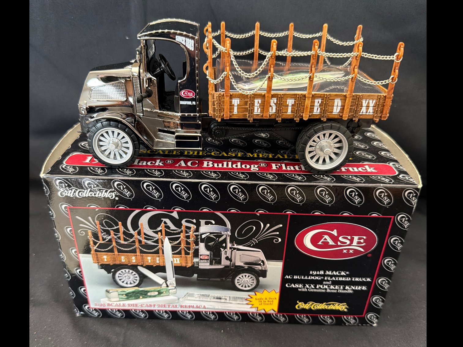 Image for Case 1918 Mack A C Bulldog Flatbed