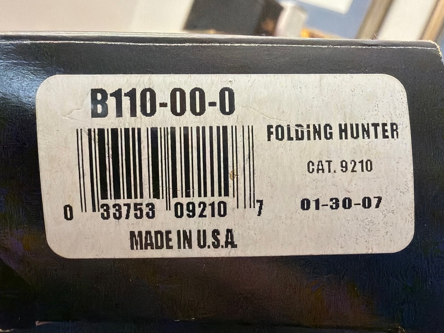 Image for Buck folding knife