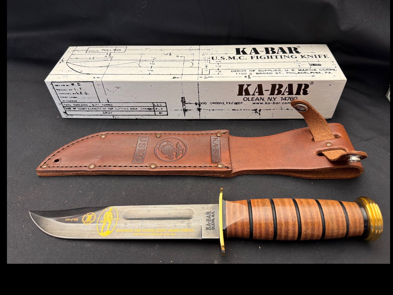 Image for KA-Bar USMC Fighting Knife