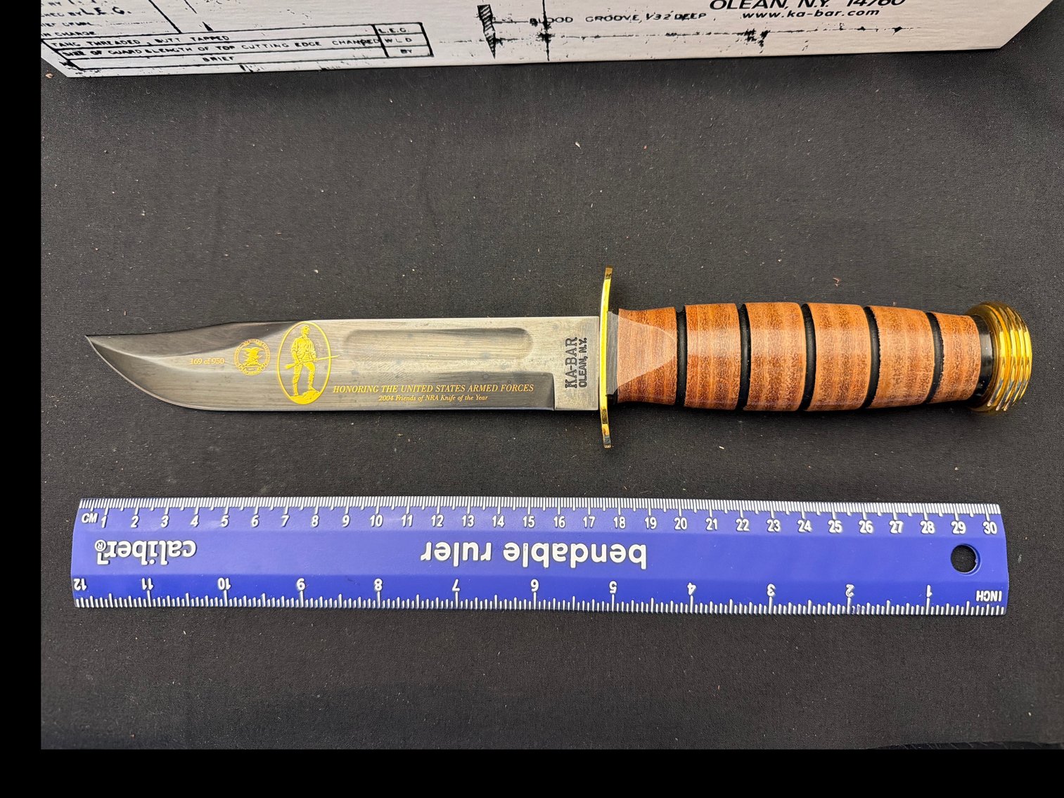 Image for KA-Bar USMC Fighting Knife