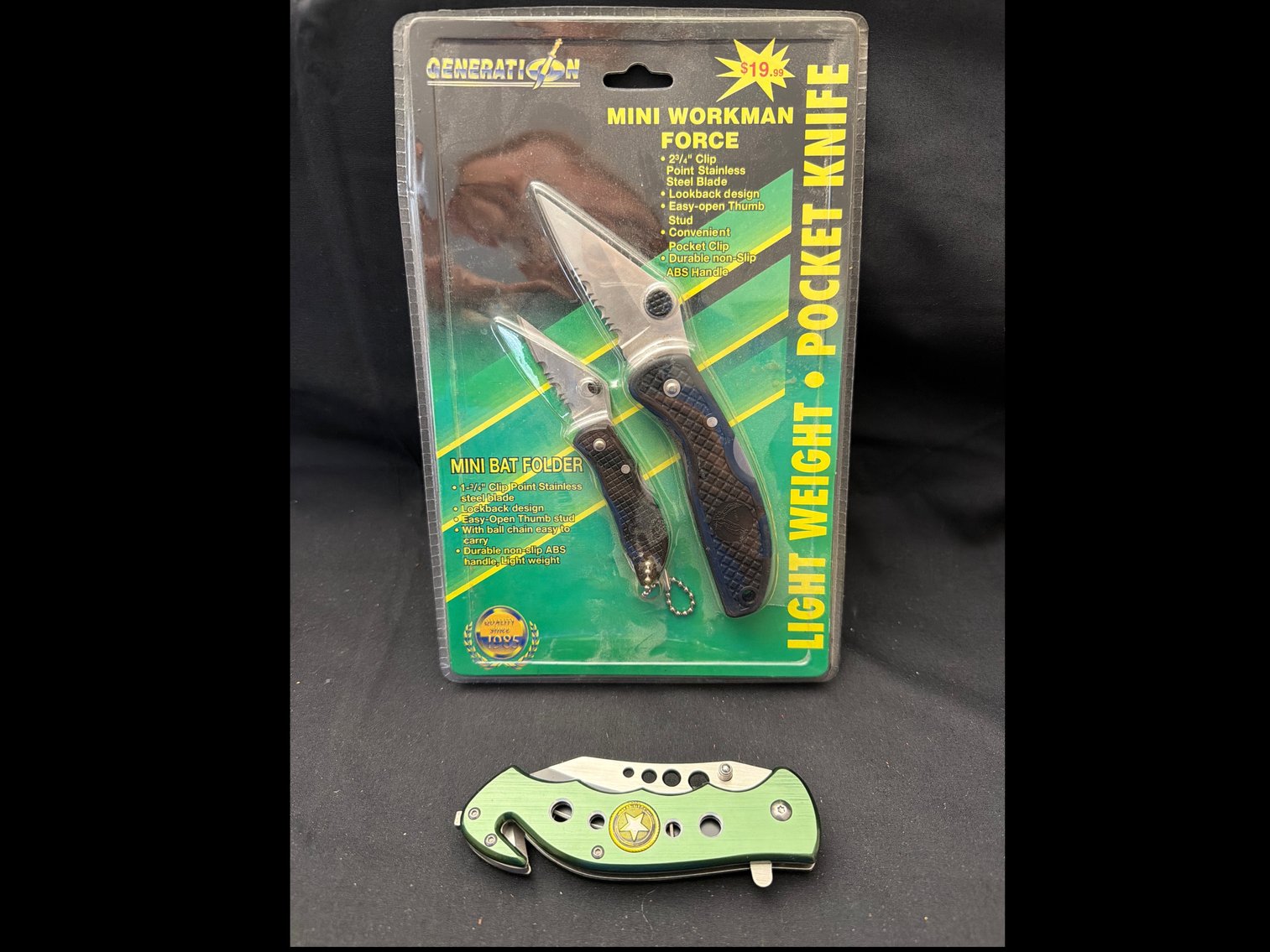 Image for U S Army knife &mini Folding knives