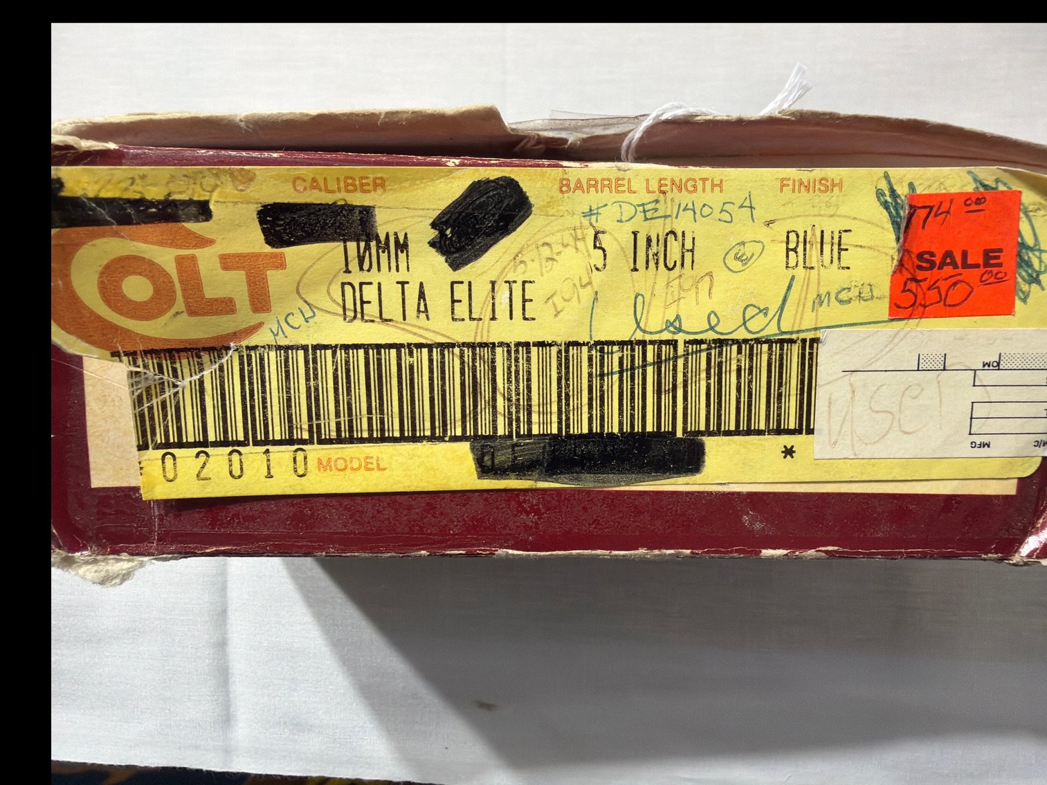 Image for Colt Delta Elite 10 mm Auto Pistol