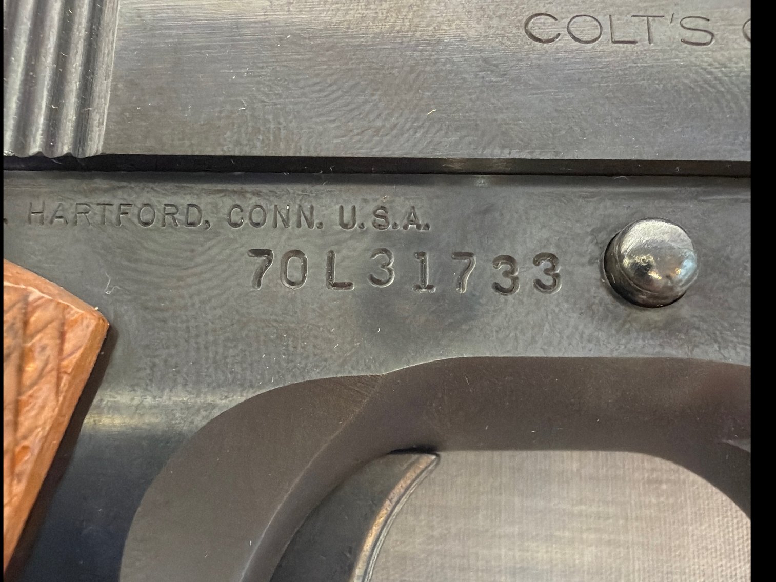 Image for Colt 9mm Pistol