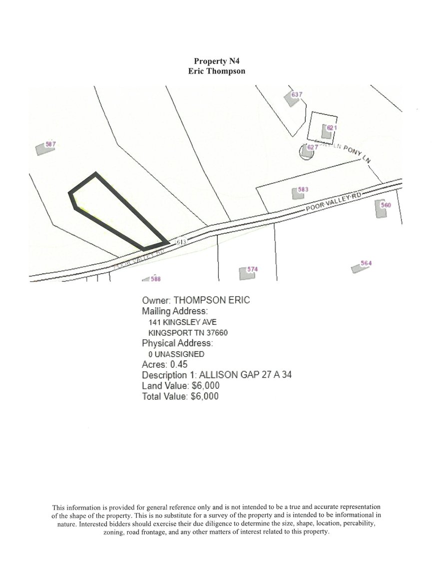 Image for NJ4 - Vacant; Poor Valley Road, Saltville 24370