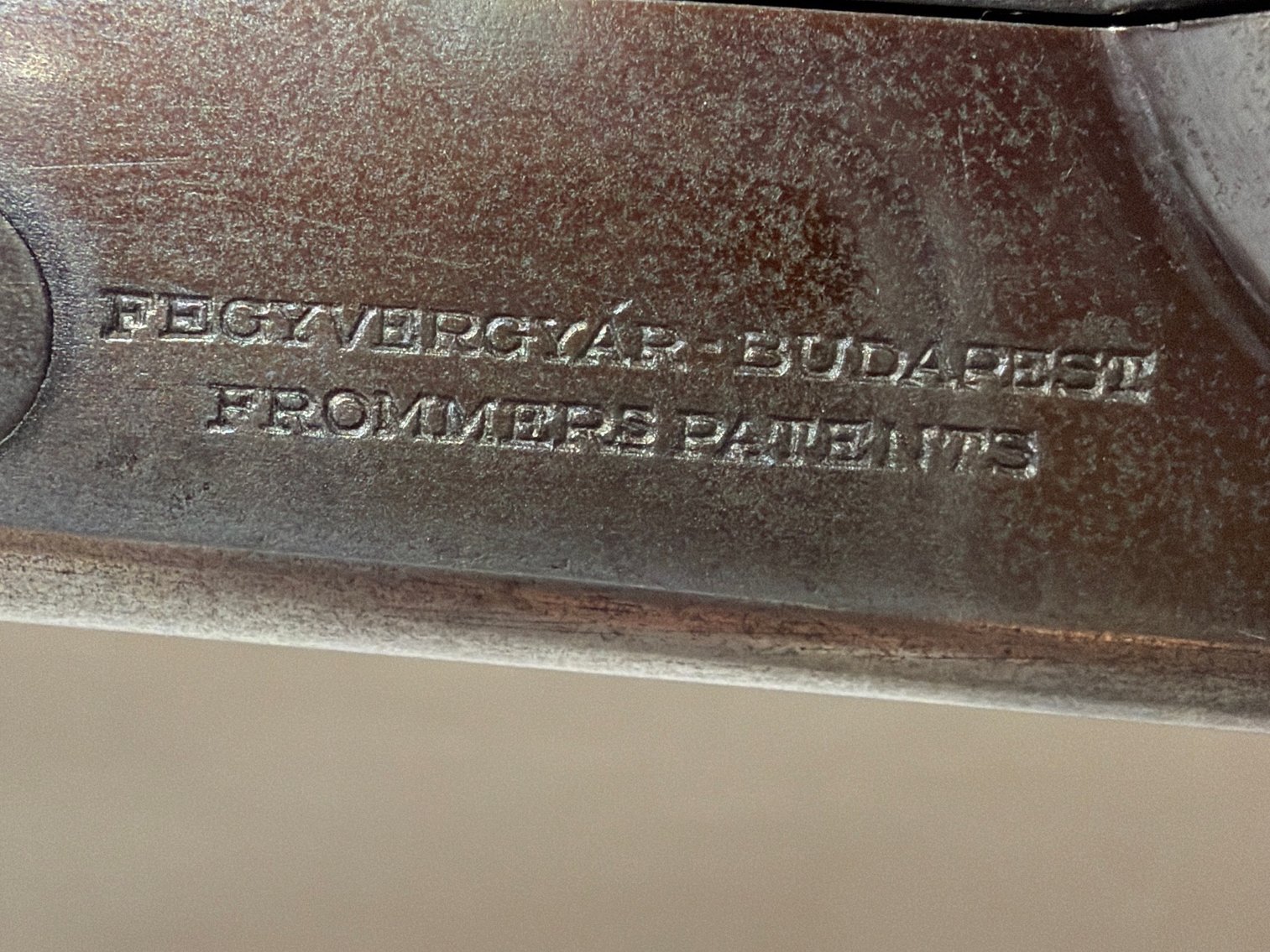 Image for Fegyvergyar Budapest Double barrel shotgun