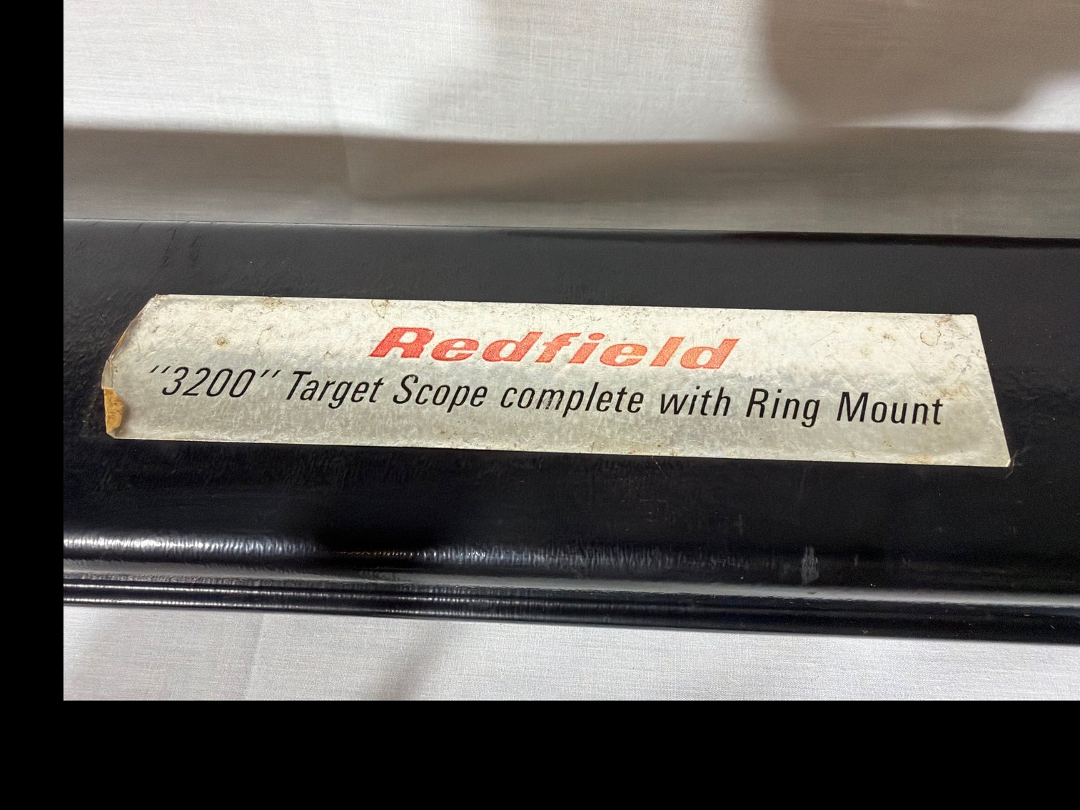 Image for Redfield 3200 Target Scope W/Ring Mount