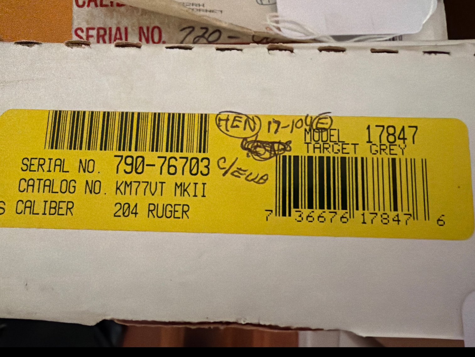 Image for Ruger M77 Mark II 204 Cal.
