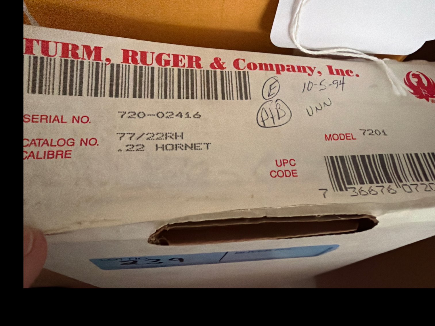 Image for Ruger 77/22. 22 Hornet