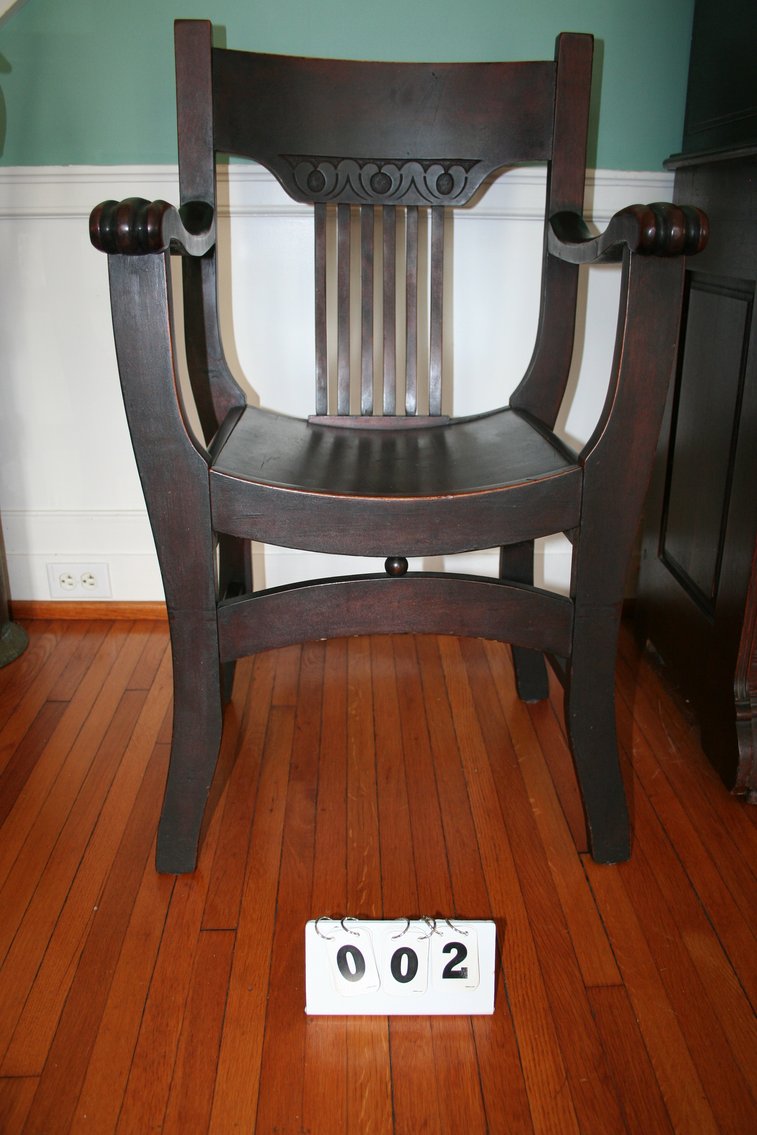 Image for Antique Victorian Northwind Walnut Arm Chair