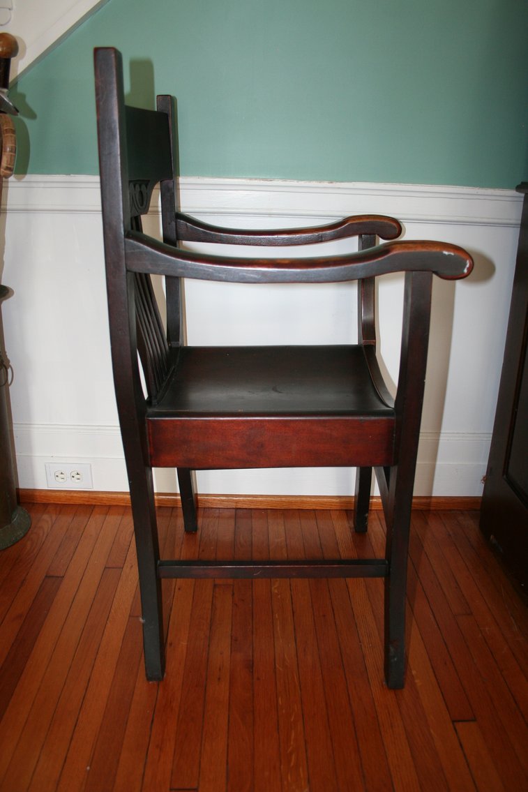 Image for Antique Victorian Northwind Walnut Arm Chair