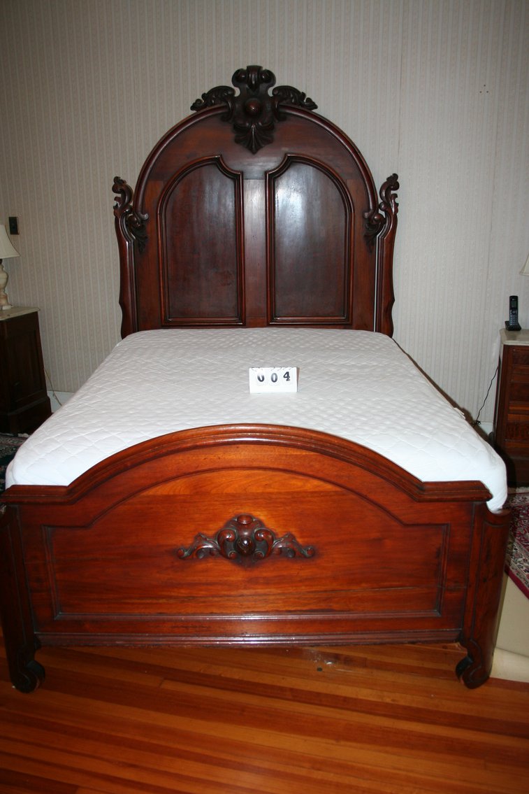 Image for Victorian Bed  1860's  Solid Walnut