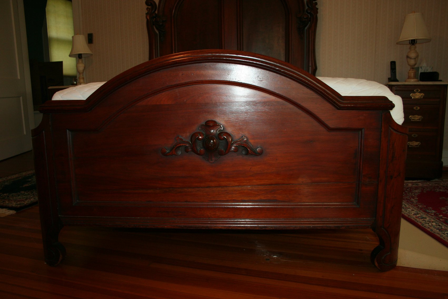 Image for Victorian Bed  1860's  Solid Walnut