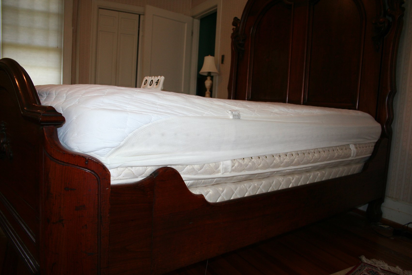 Image for Victorian Bed  1860's  Solid Walnut
