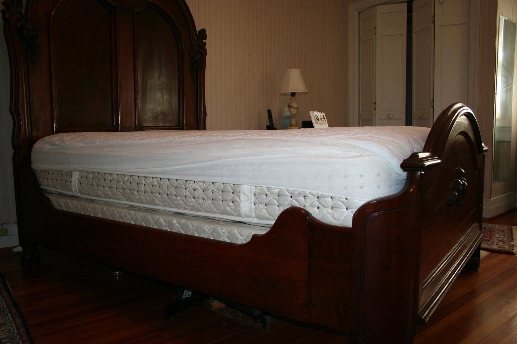 Image for Victorian Bed  1860's  Solid Walnut