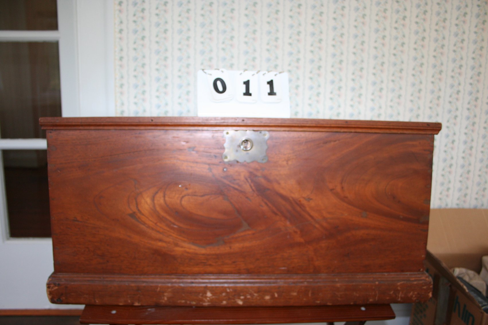 Image for Beautiful Antique Walnut Chest  1880's