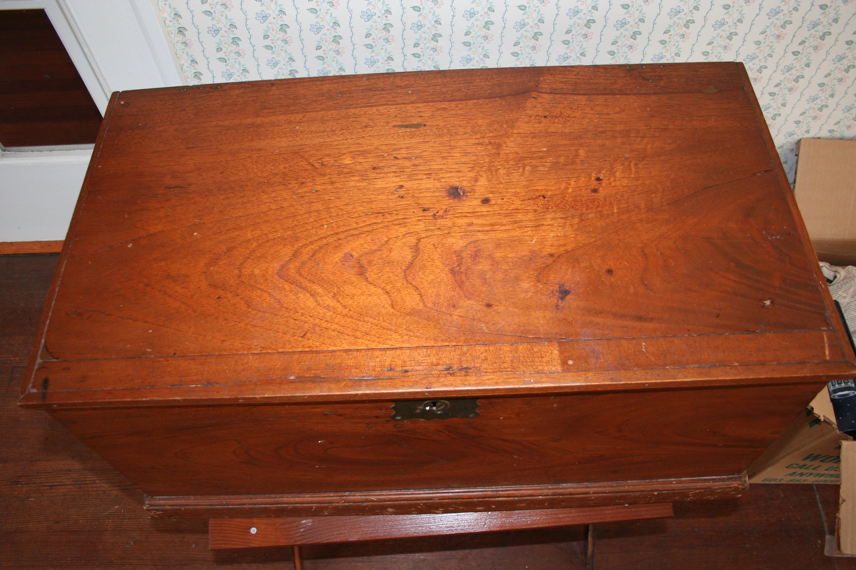 Image for Beautiful Antique Walnut Chest  1880's