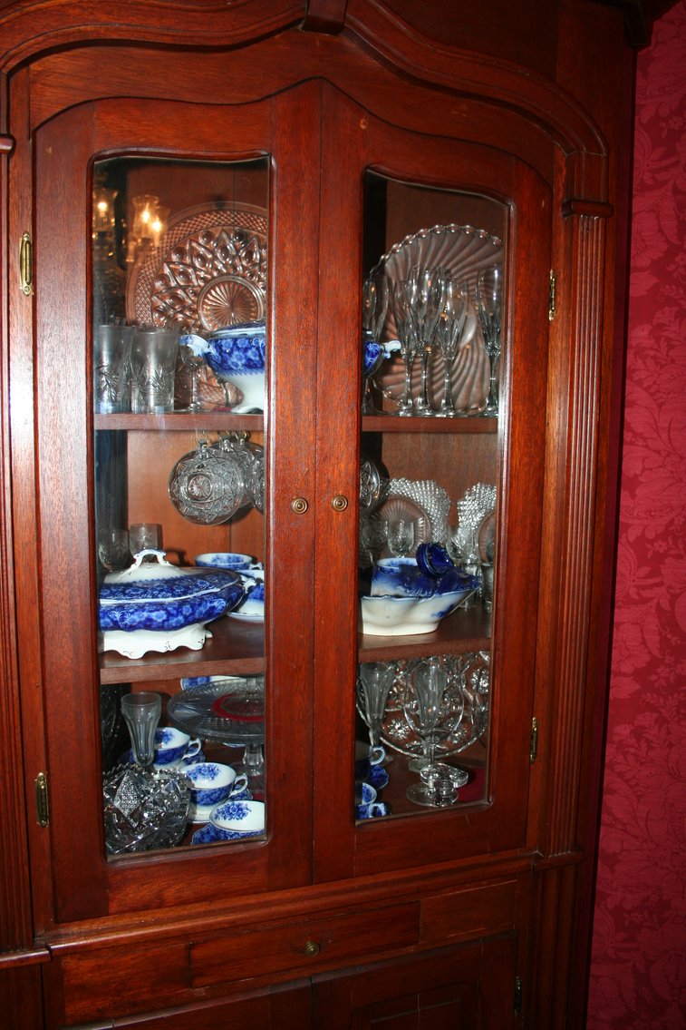 Image for Vintage Corner Cabinet  1950's