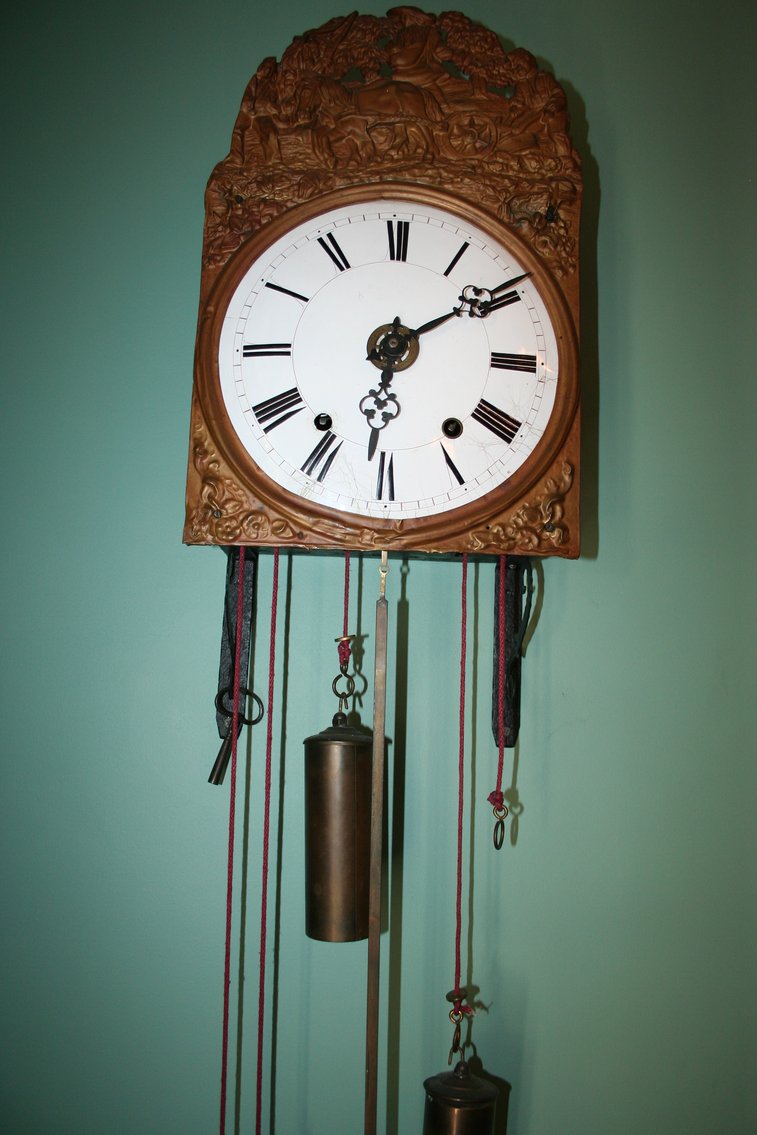 Image for Very Rare - Morbier Clock French Revolution  1840 - 1900