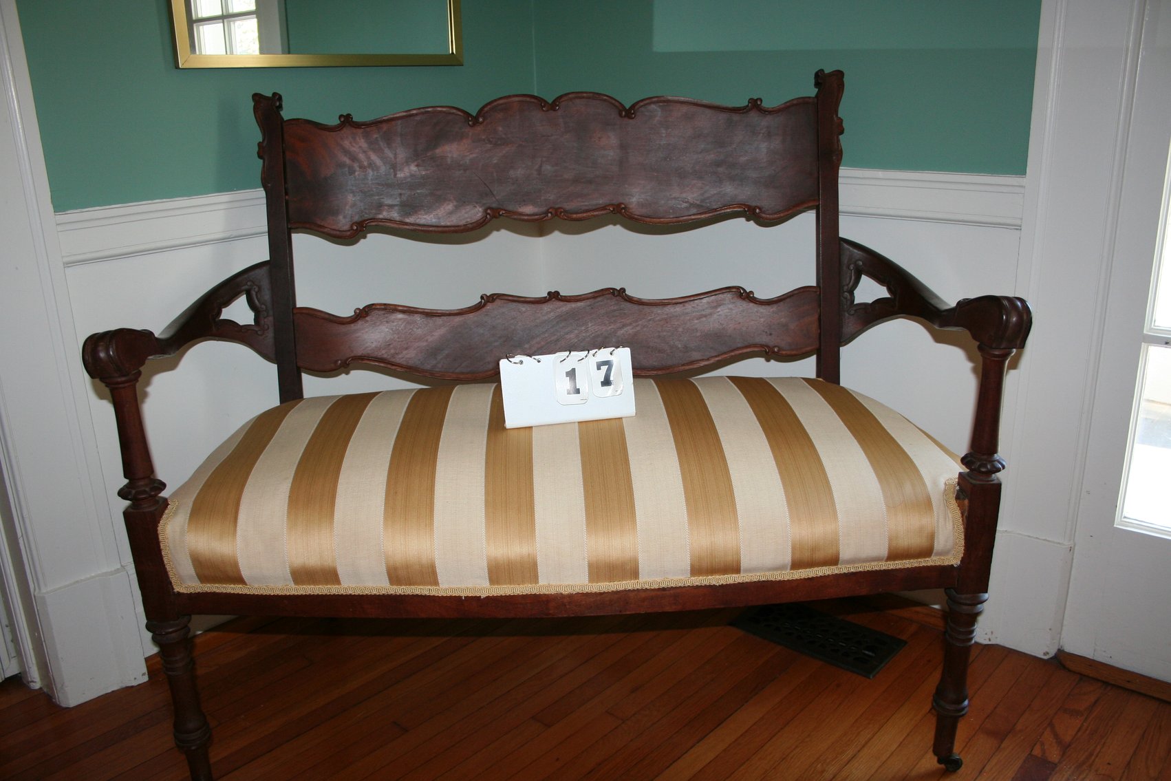 Image for Antique Parlor Setee  1890's