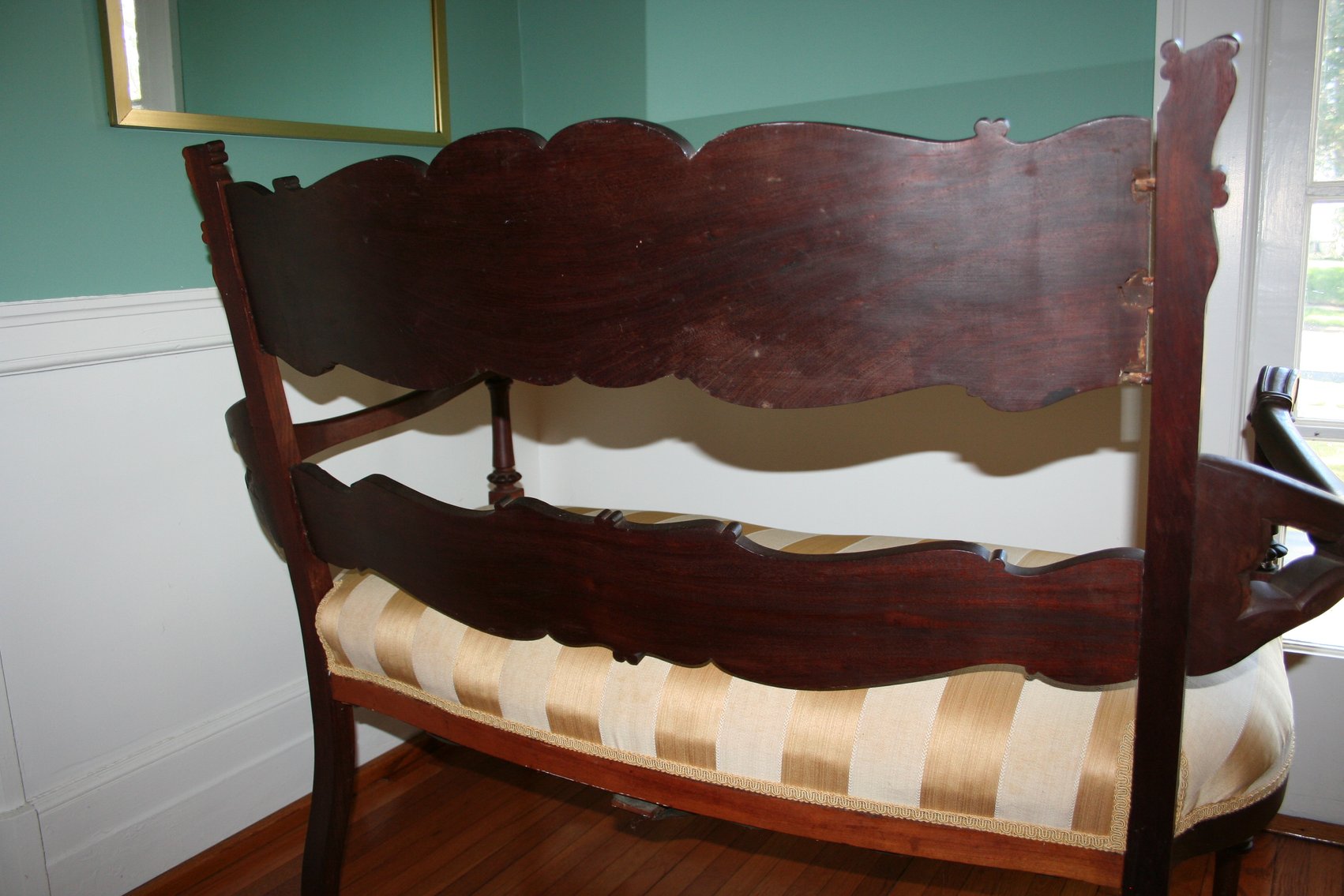 Image for Antique Parlor Setee  1890's