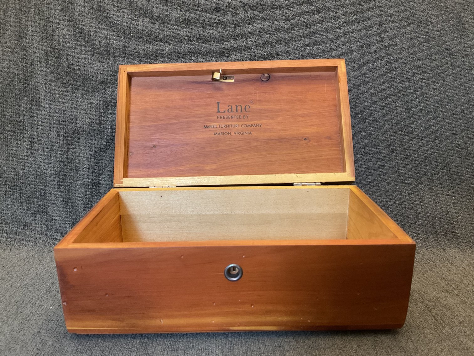 Image for McNeil Furniture Co. Miniature Cedar Chest by Lane