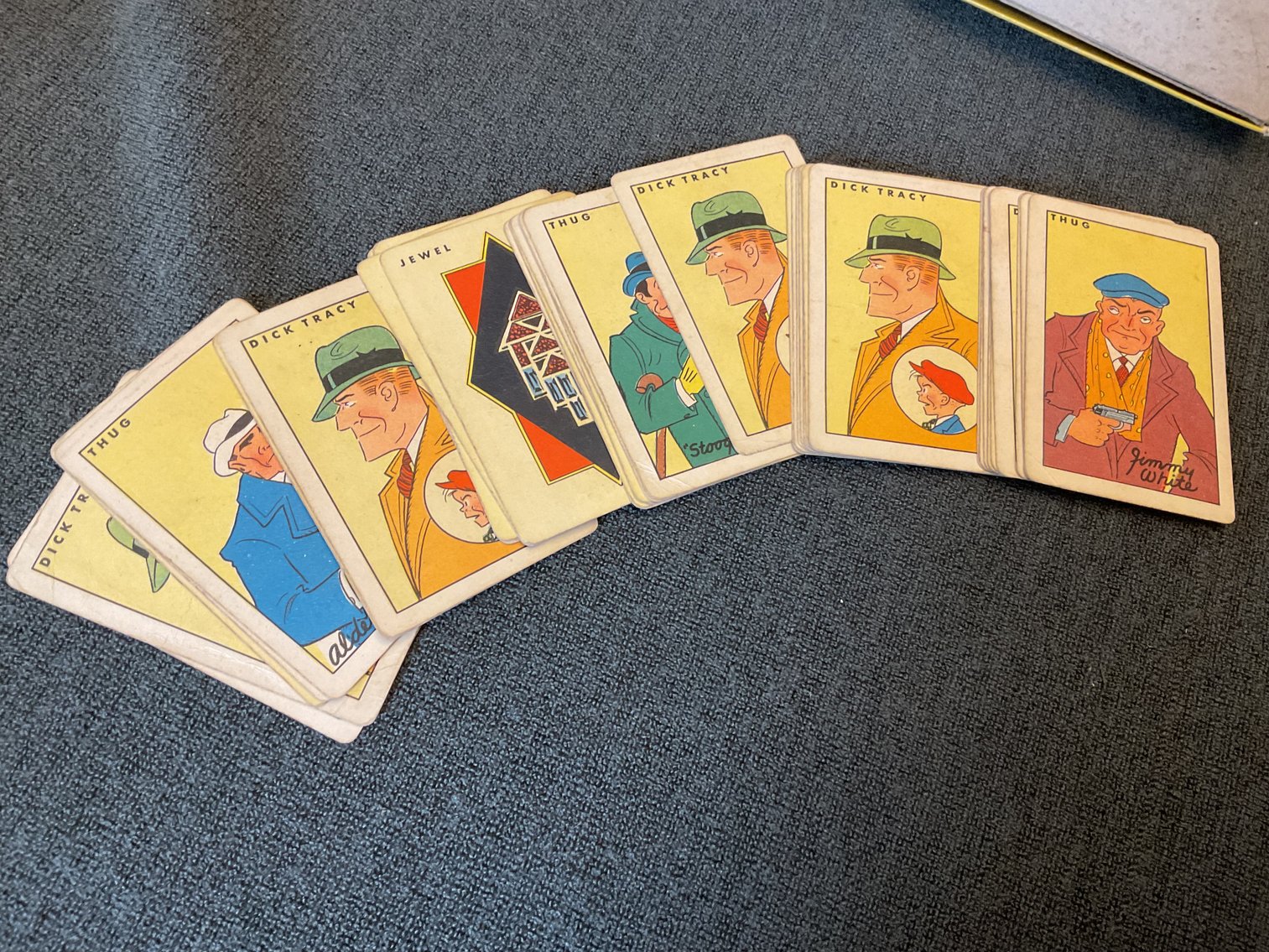 Image for Dick Tracy Card Game in Original Box