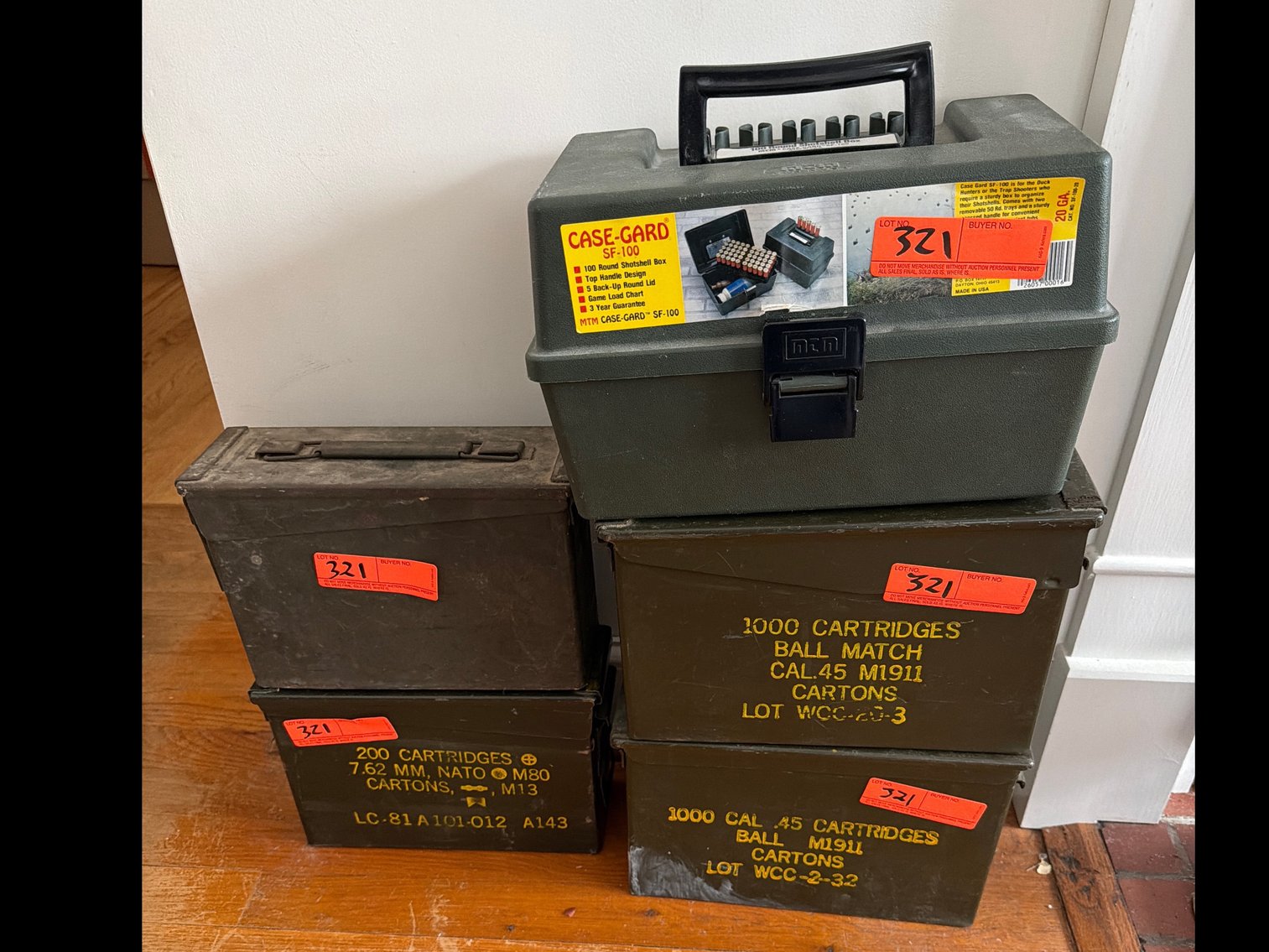 Image for Empty ammo boxes