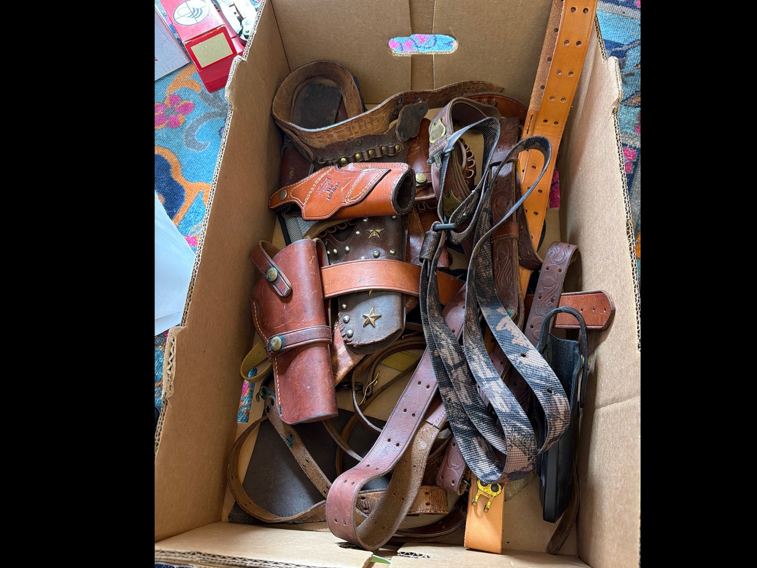 Image for Various leather holsters