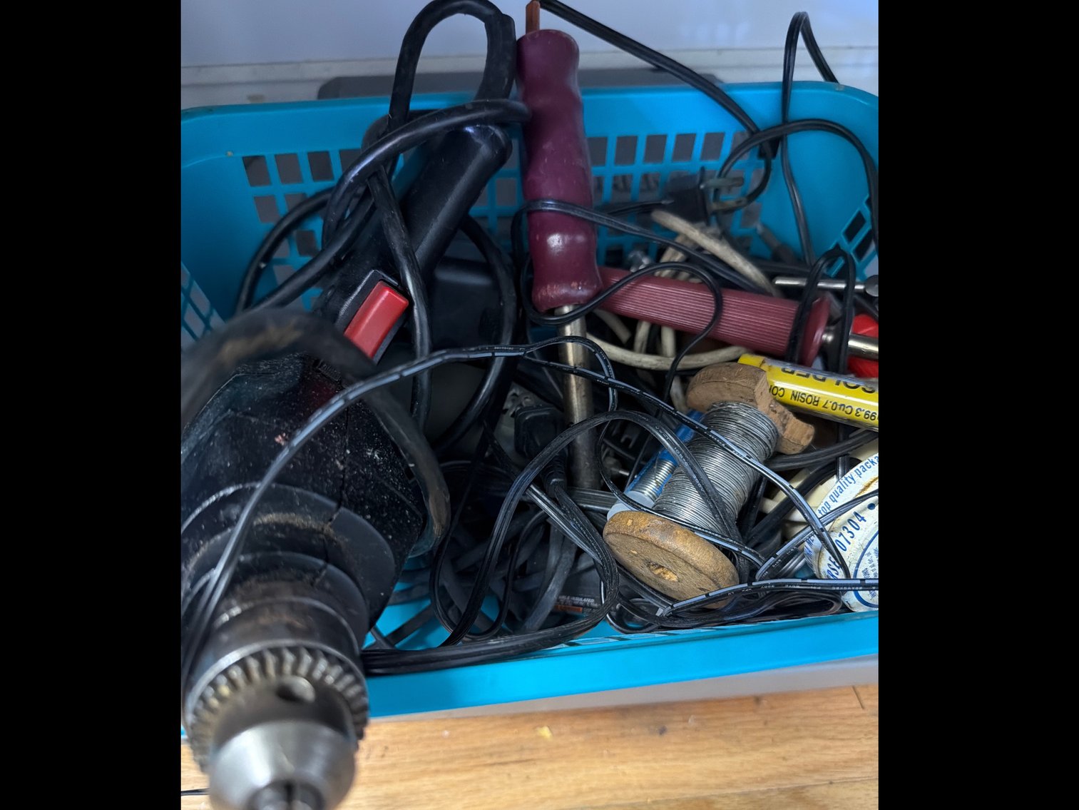 Image for Contents of shelf and plastic shelf