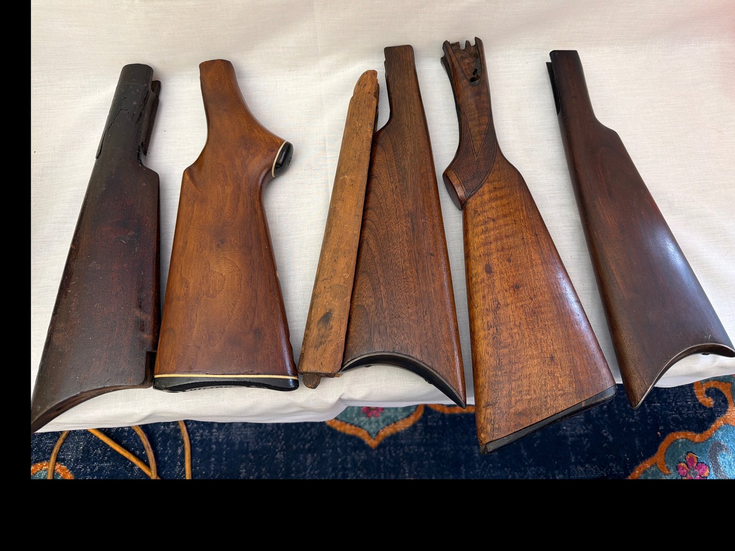 Image for Various gun parts and stocks