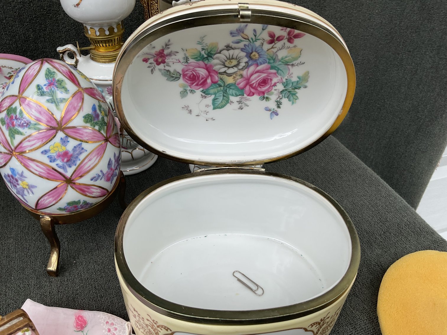 Image for Hat Pin Holder and Decor Lot