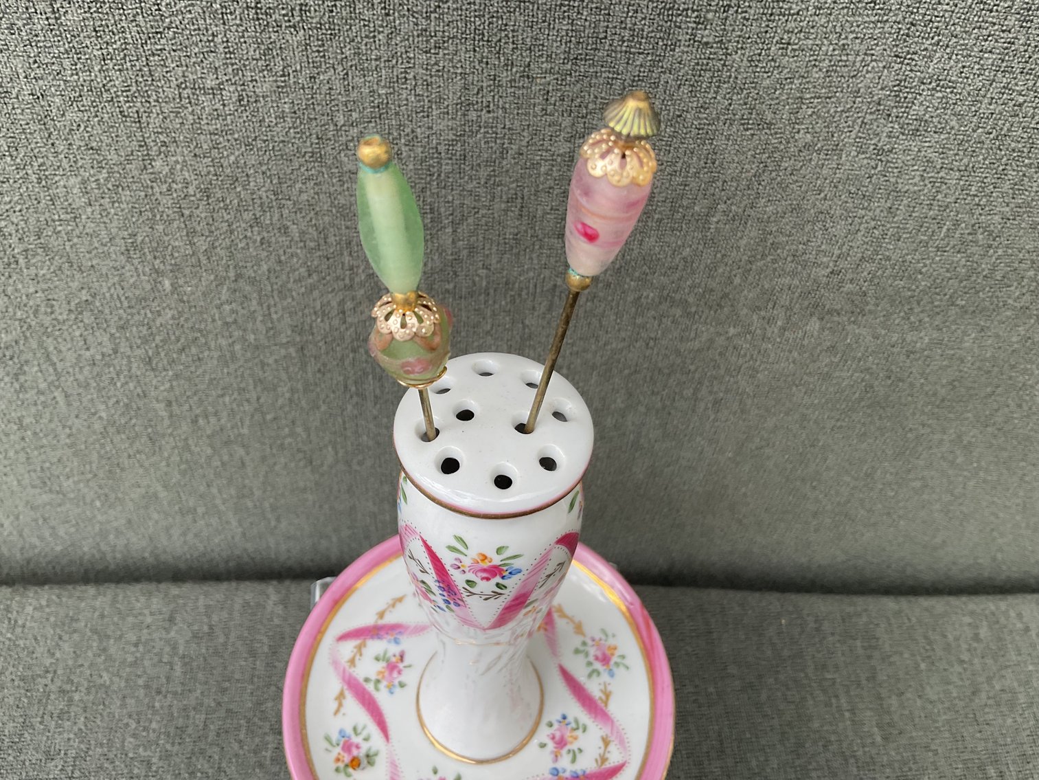 Image for Hat Pin Holder and Decor Lot