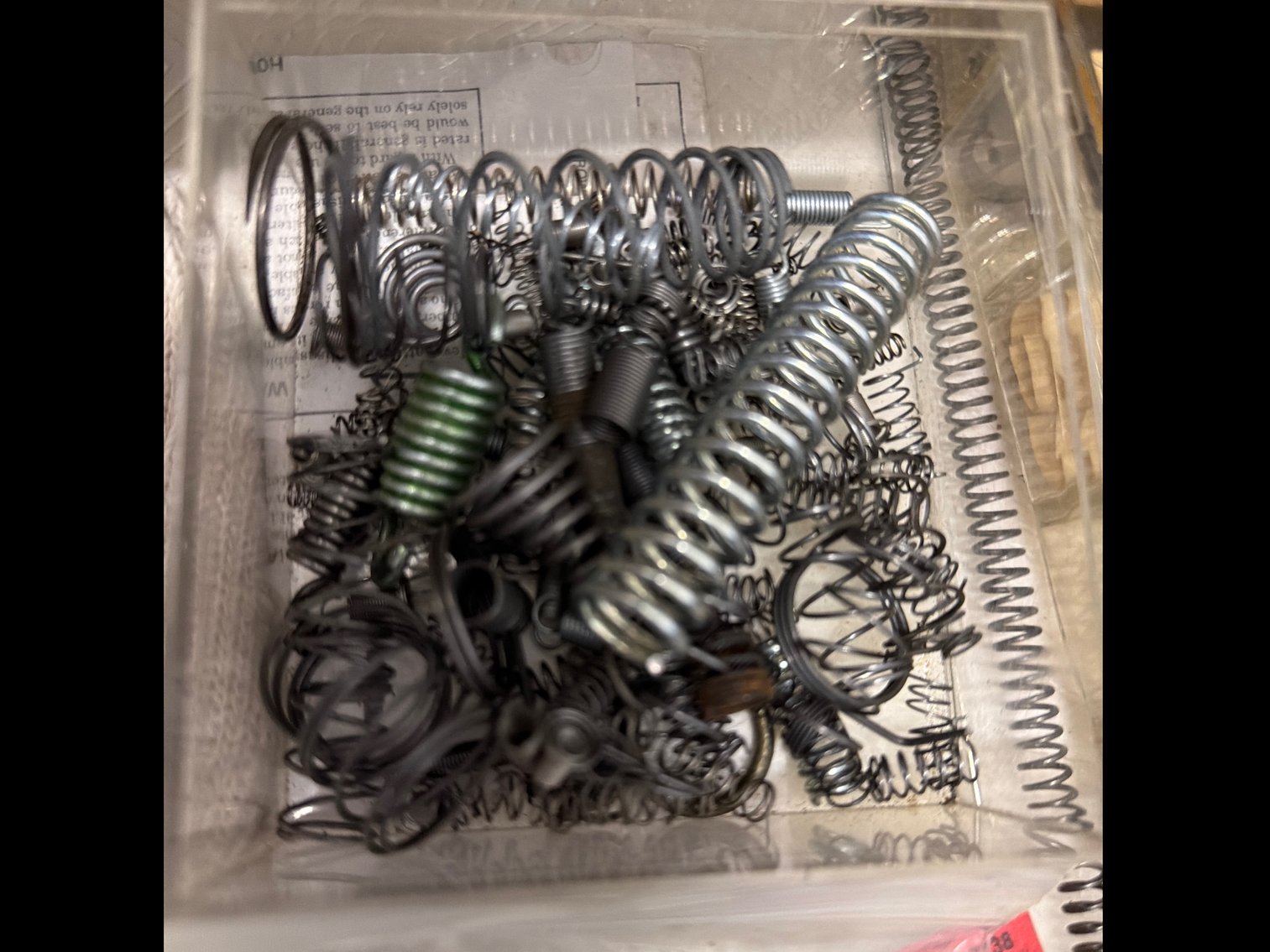 Image for Contents of drawer