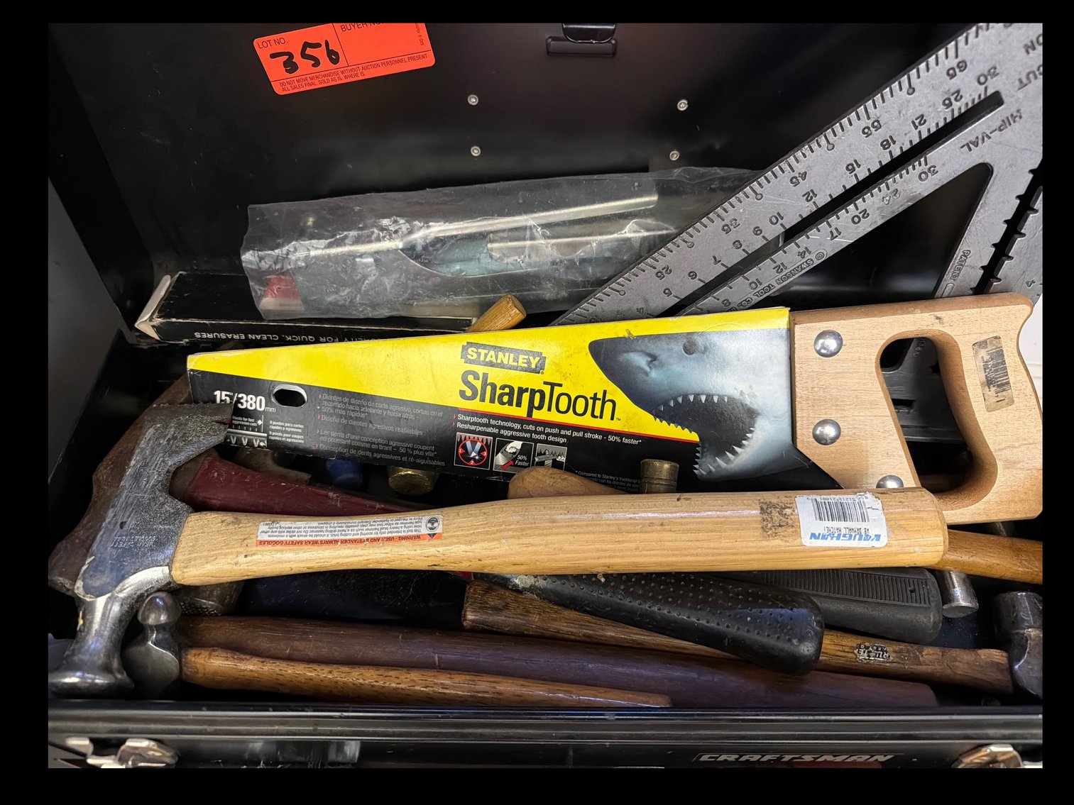 Image for Craftsman toolbox and tools