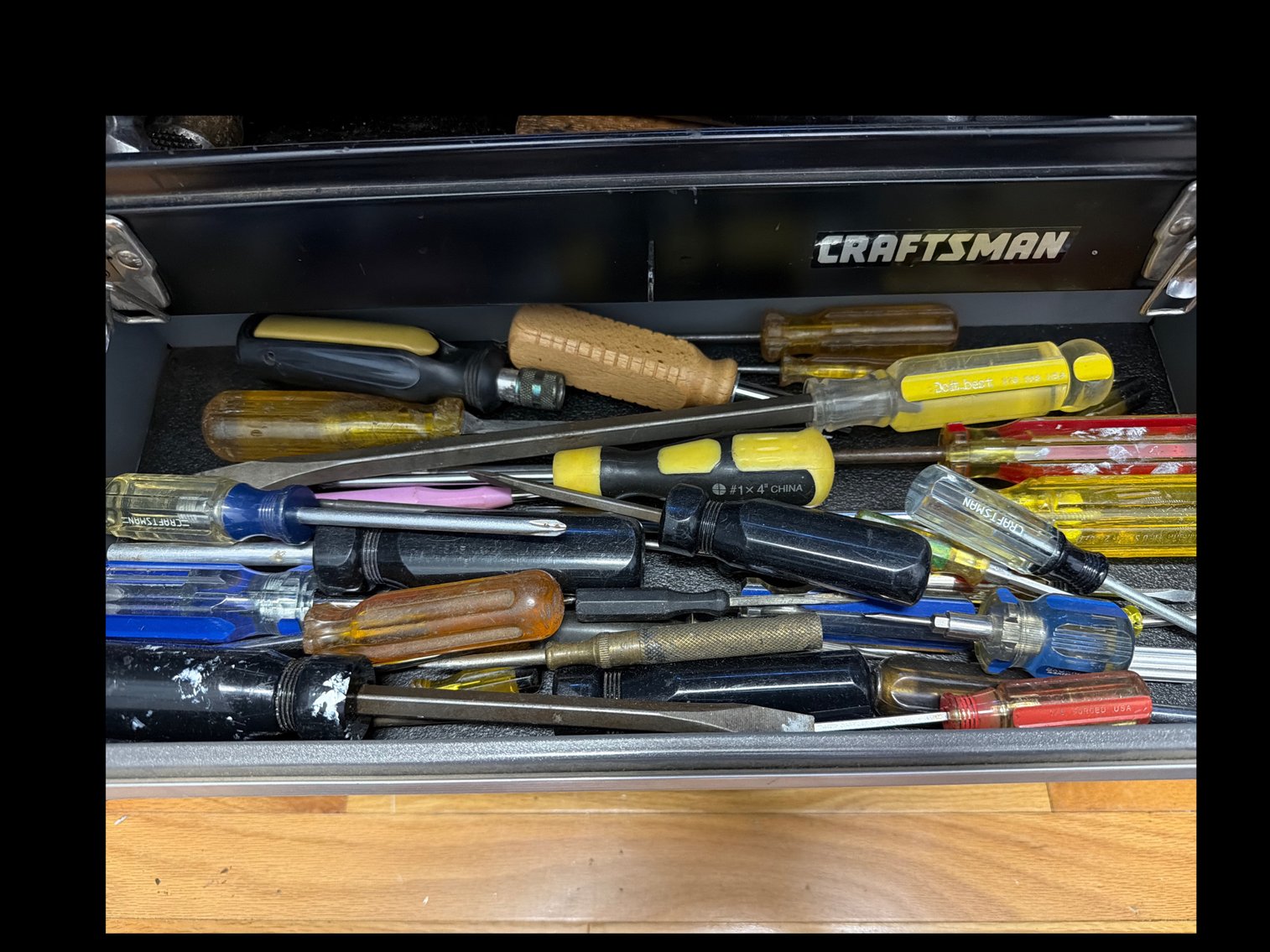 Image for Craftsman toolbox and tools