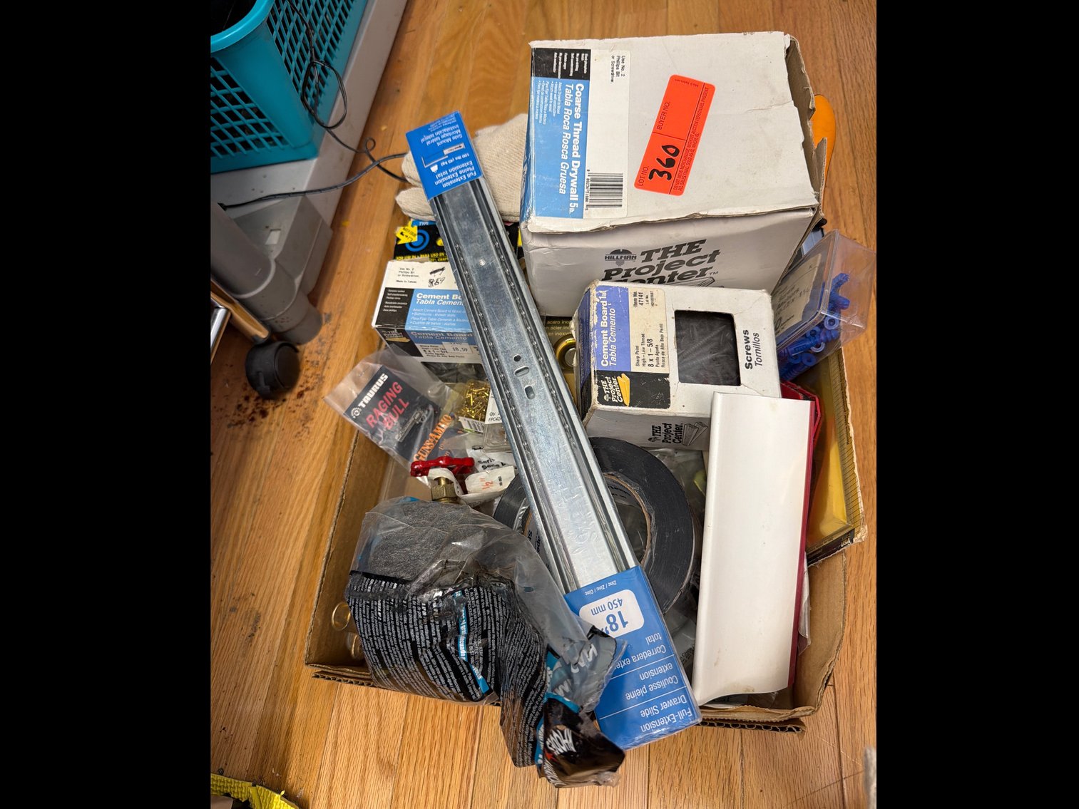 Image for Box of miscellaneous hardware