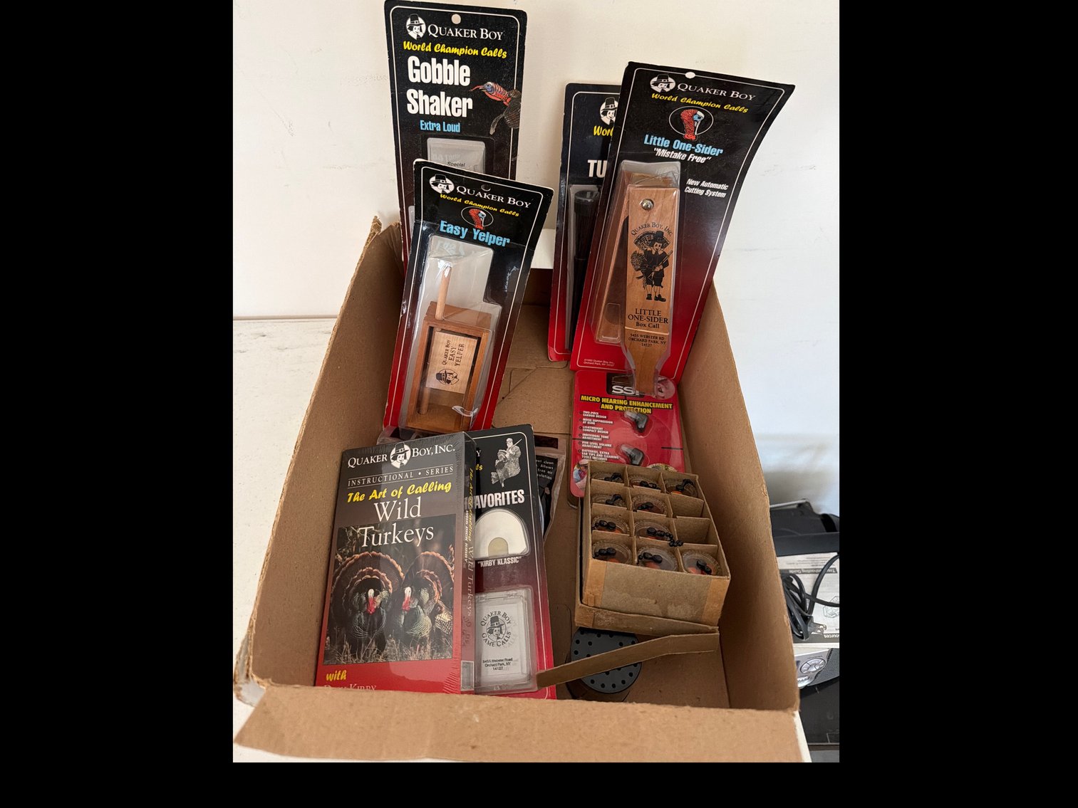 Image for Turkey calls and ear plugs