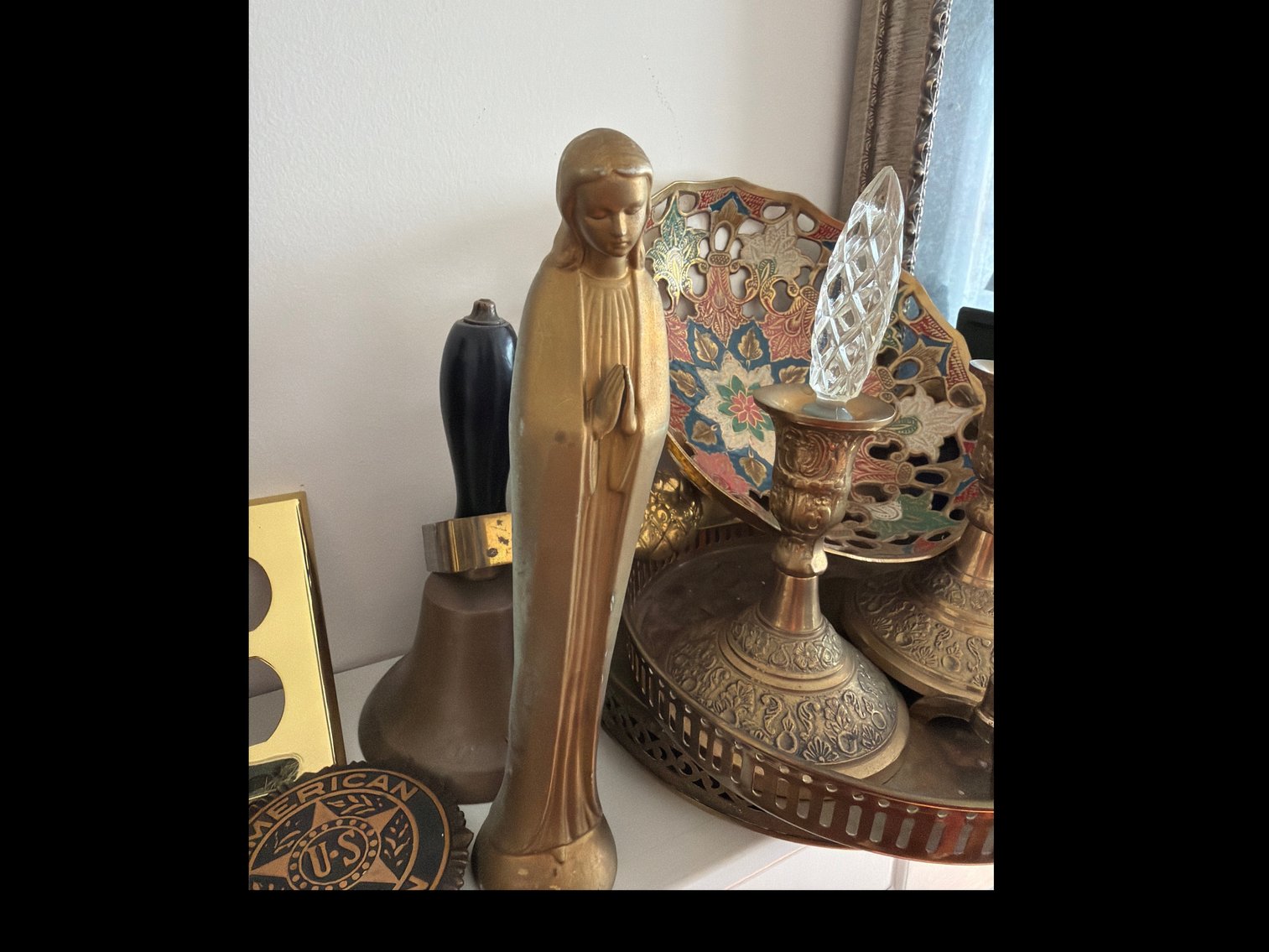 Image for Candlesticks, book ends and vase