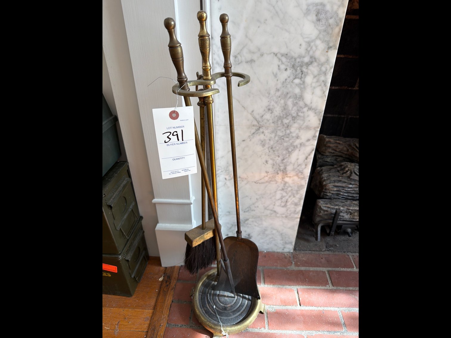 Image for Fireplace tool set