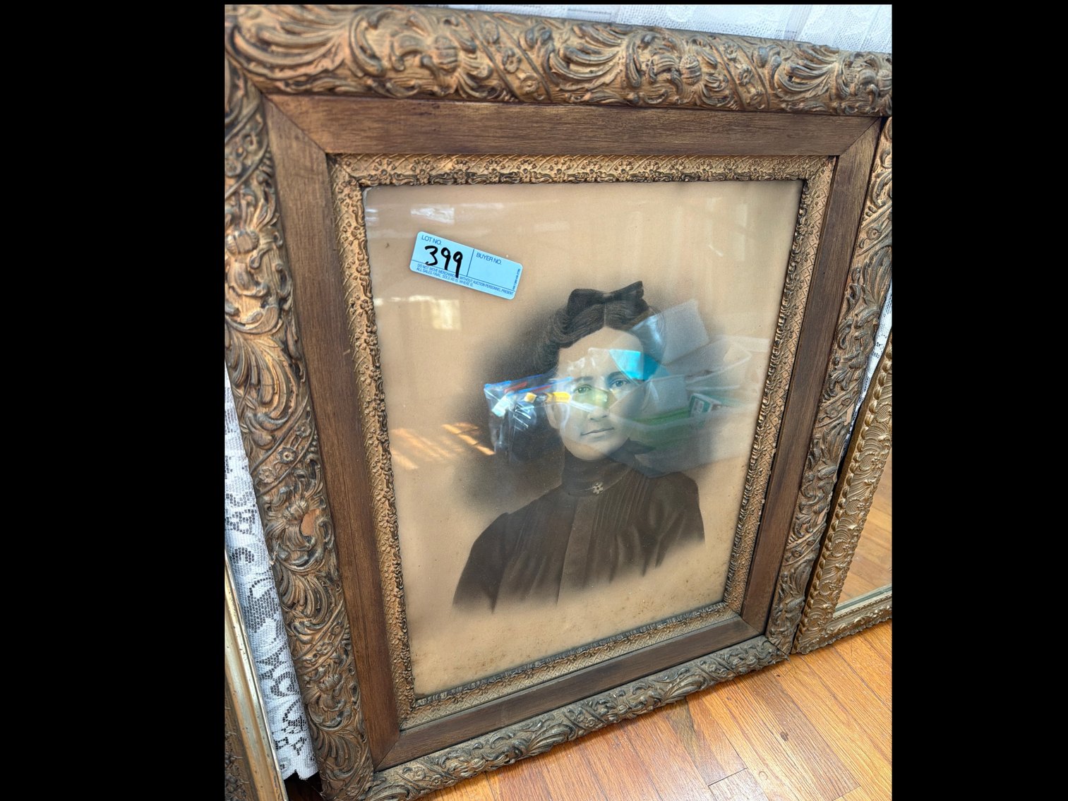 Image for Four framed pictures and one mirror