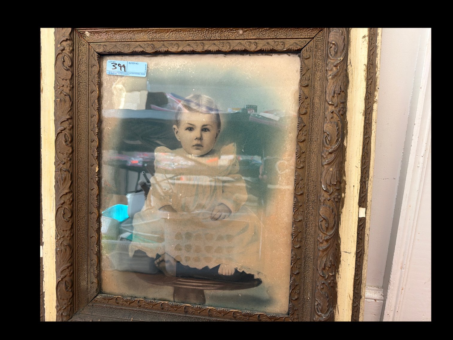 Image for Four framed pictures and one mirror