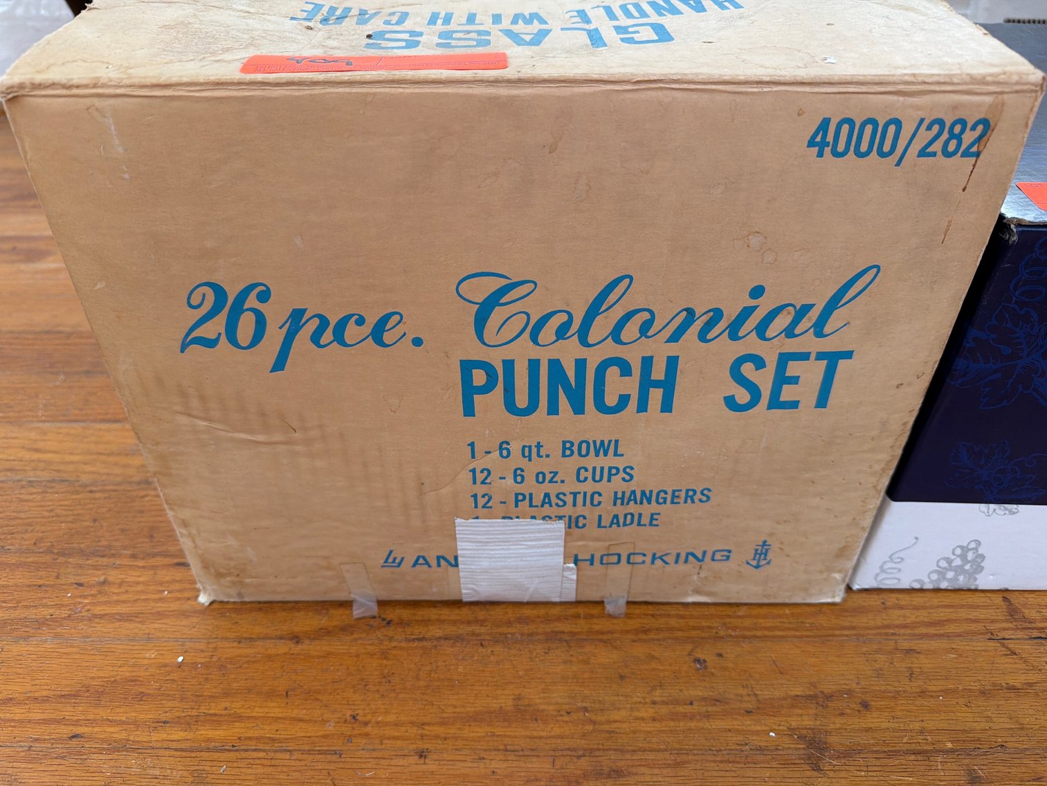 Image for Three boxes of glassware