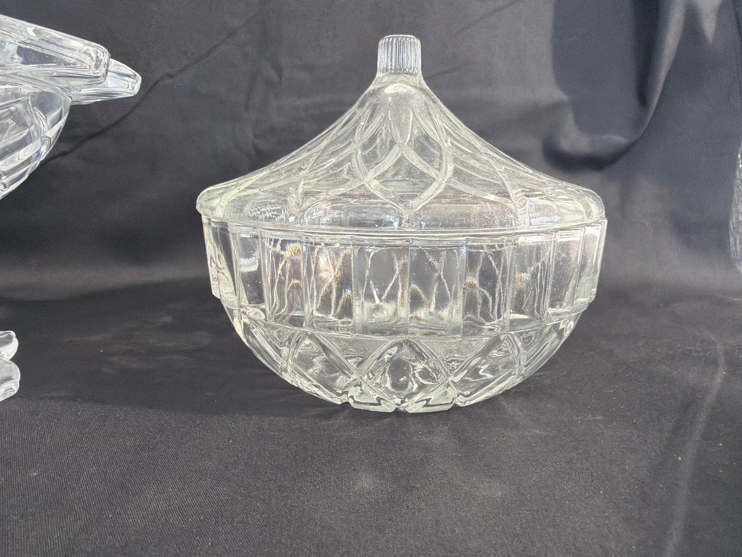 Image for Four pressed glass bowls