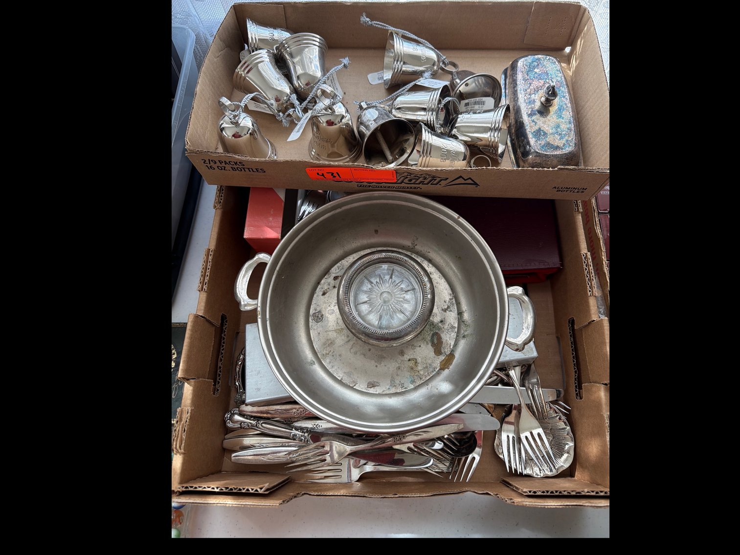 Image for Miscellaneous items bells and flatware