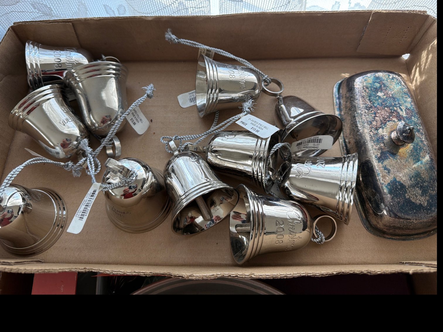 Image for Miscellaneous items bells and flatware