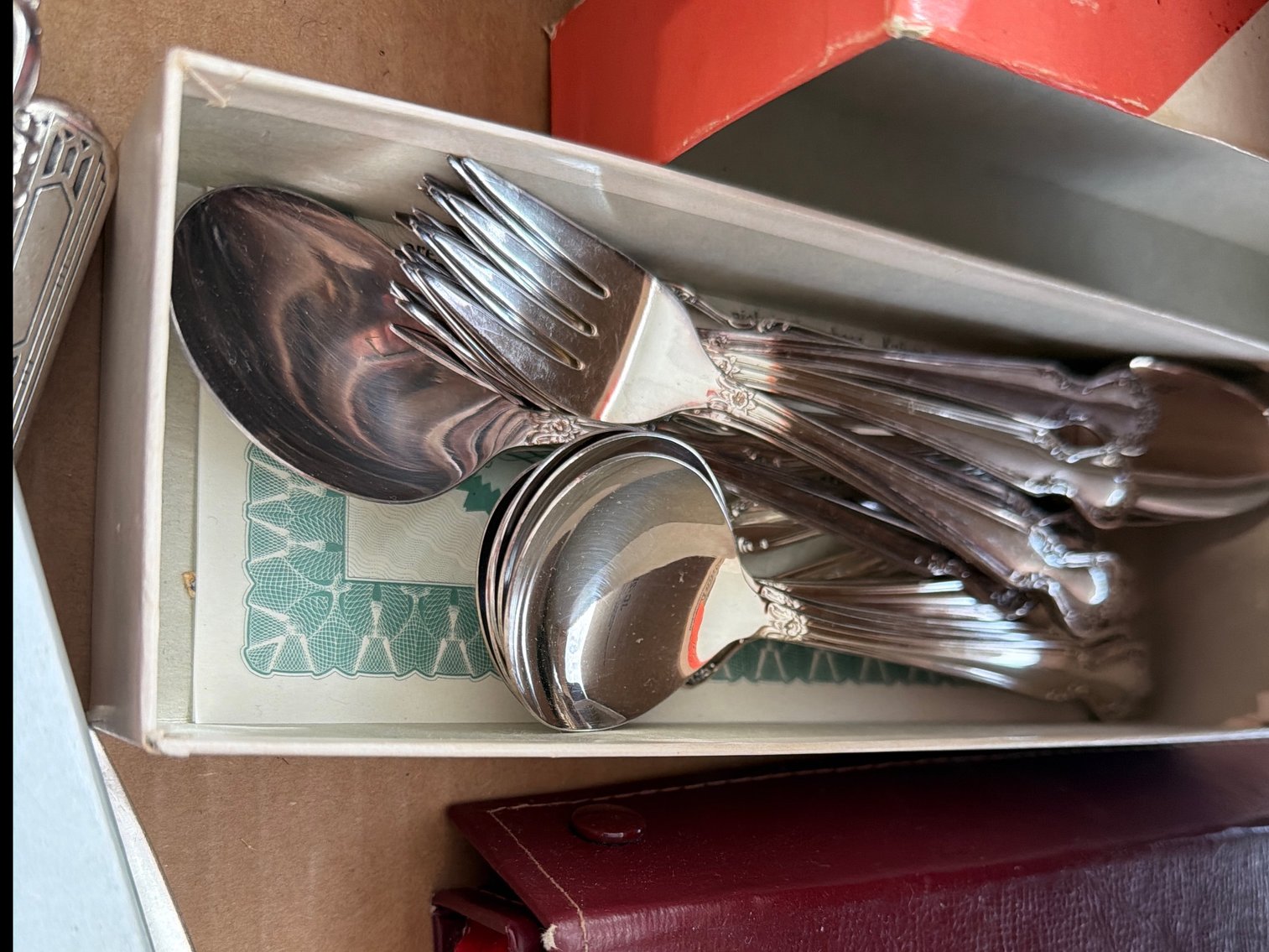 Image for Miscellaneous items bells and flatware