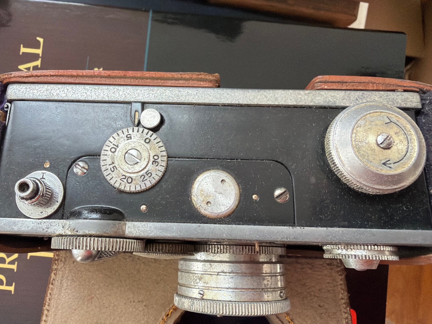 Image for Miscellaneous vintage items cameras, and wooden boxes