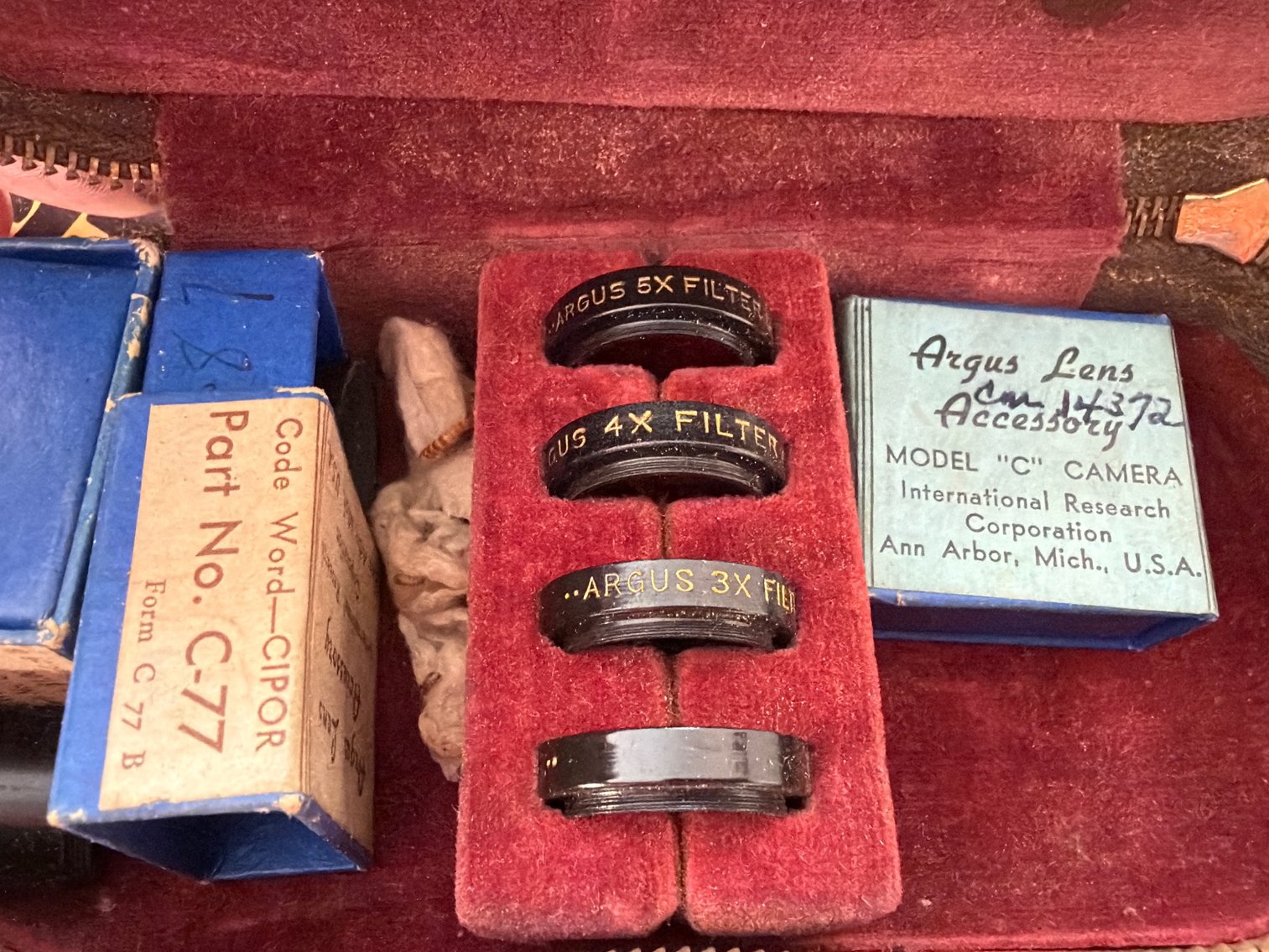 Image for Miscellaneous vintage items cameras, and wooden boxes