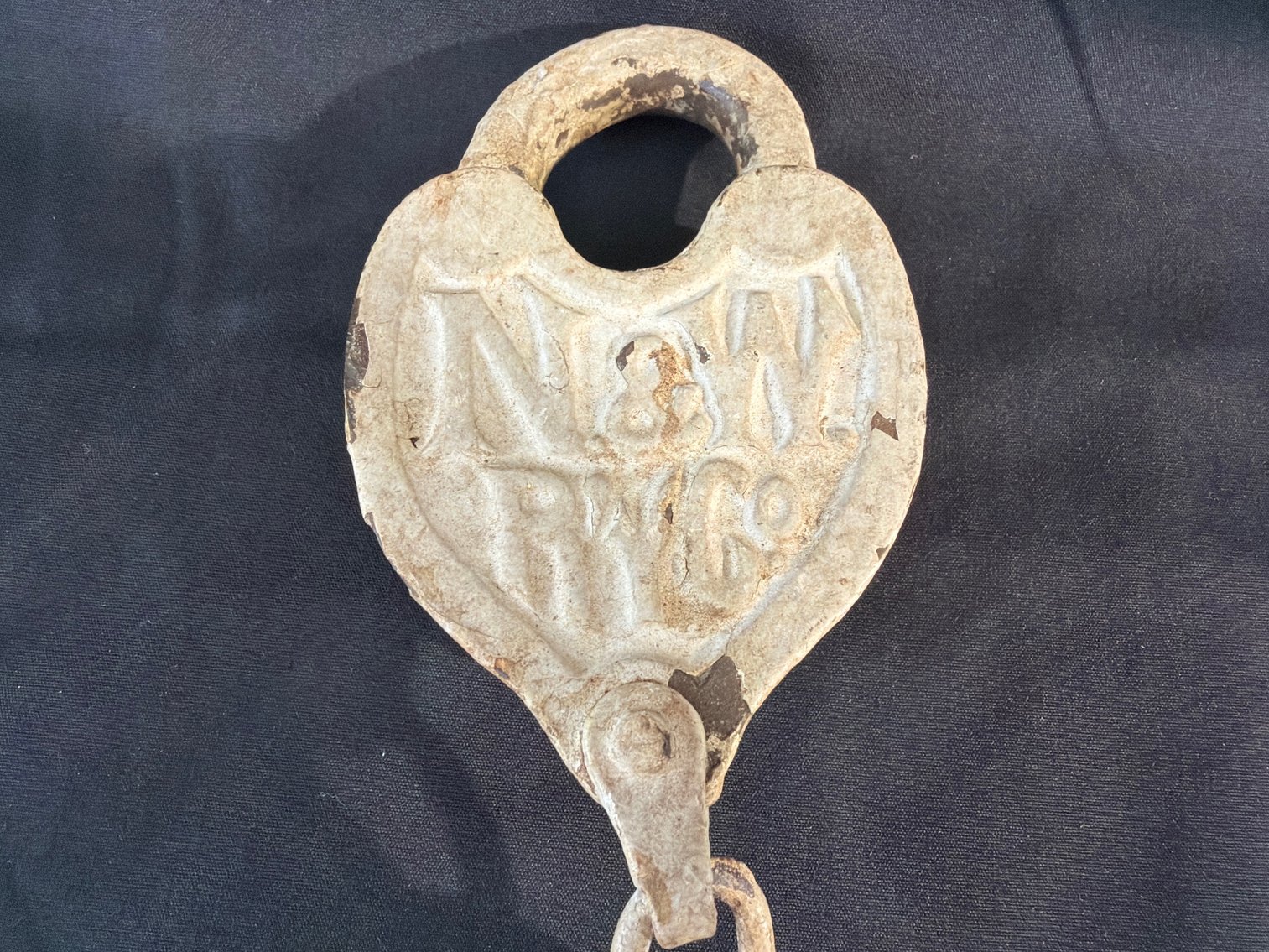 Image for Vintage Norfolk and Western Railway lock